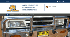 Desktop Screenshot of barsnlights.com.au